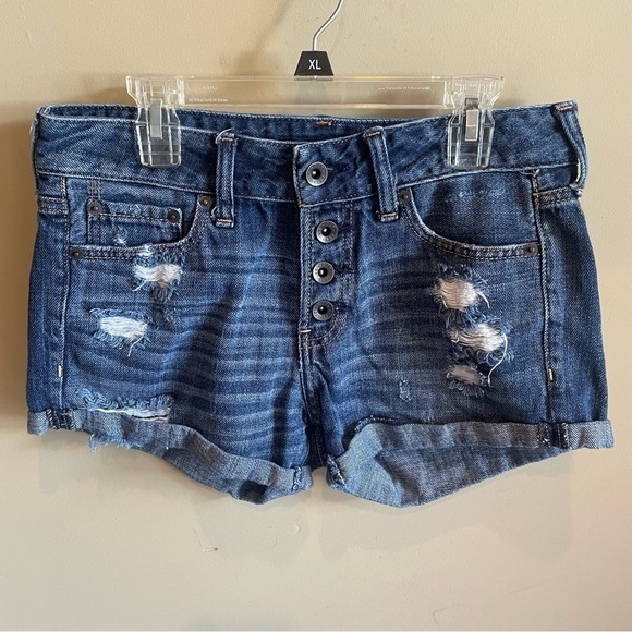 Abercrombie & Fitch Mid Rise Button Fly 24 - Picture 1 of 4